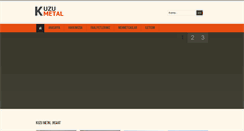 Desktop Screenshot of kuzumetal.com